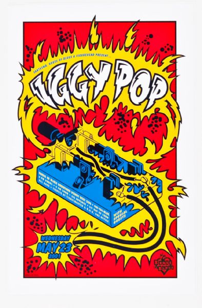 Iggy Pop at House of Blues Original Poster